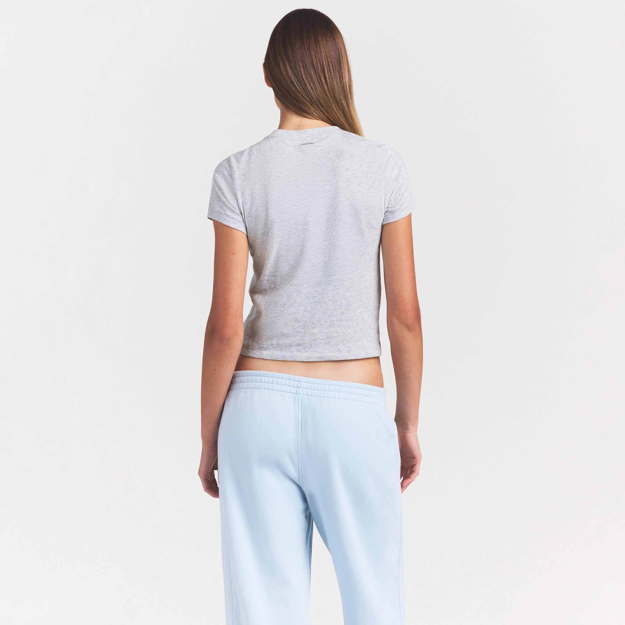WORN IN JERSEY T-SHIRT | LIGHT HEATHER GREY - Image 4