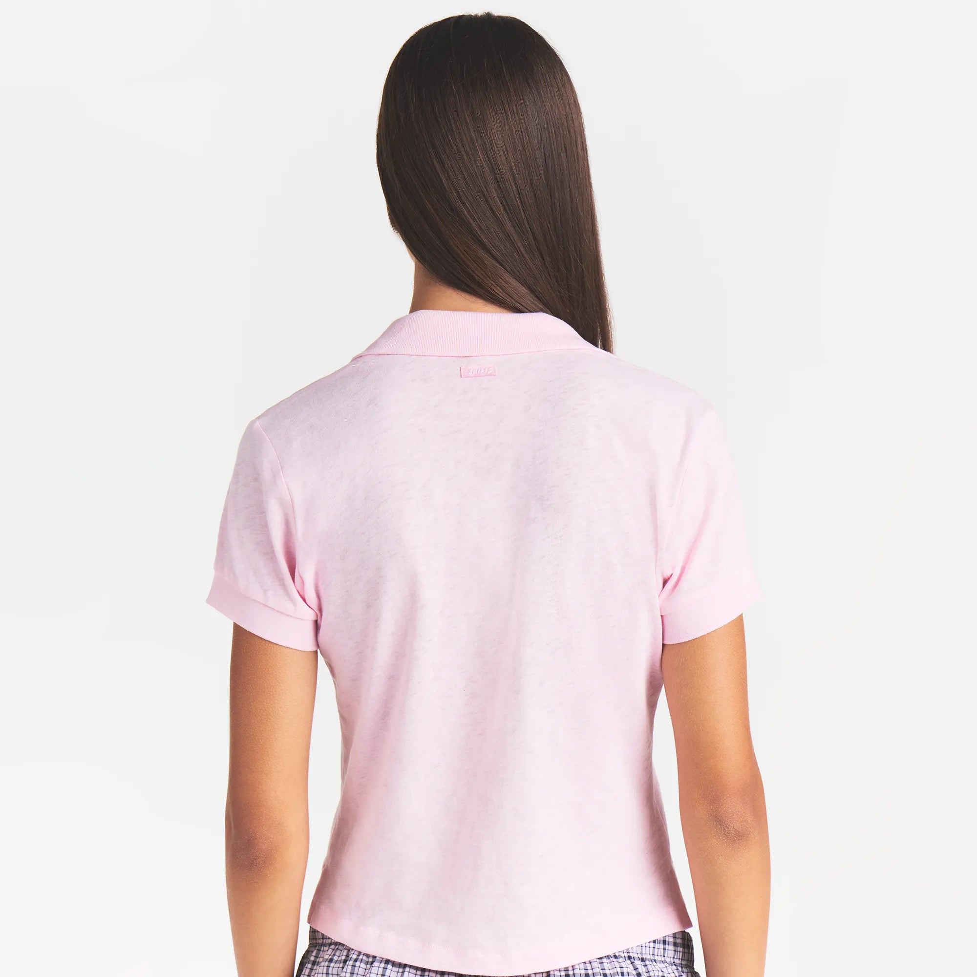 WORN IN JERSEY POLO | PEONY - Image 5