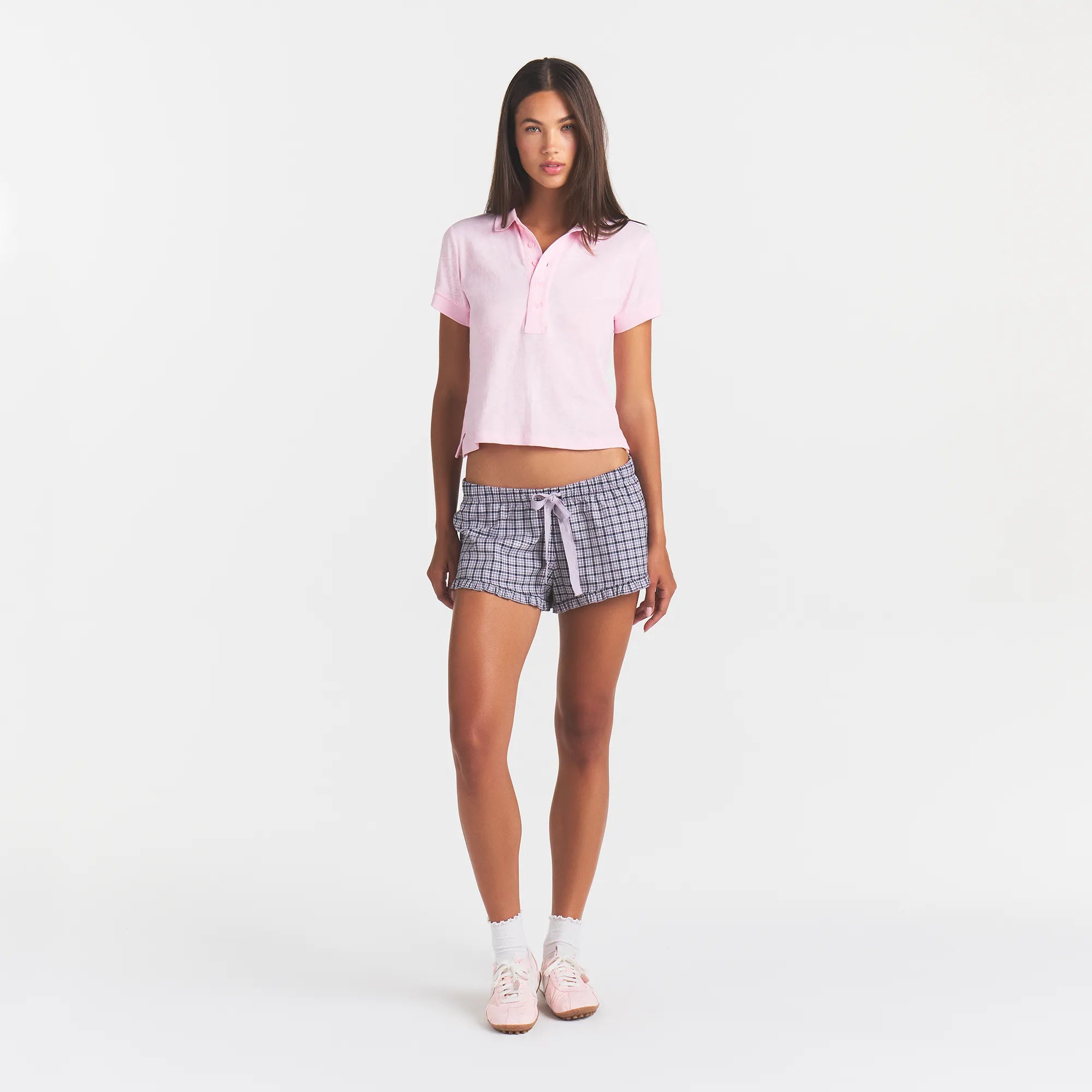 WORN IN JERSEY POLO | PEONY - Image 3