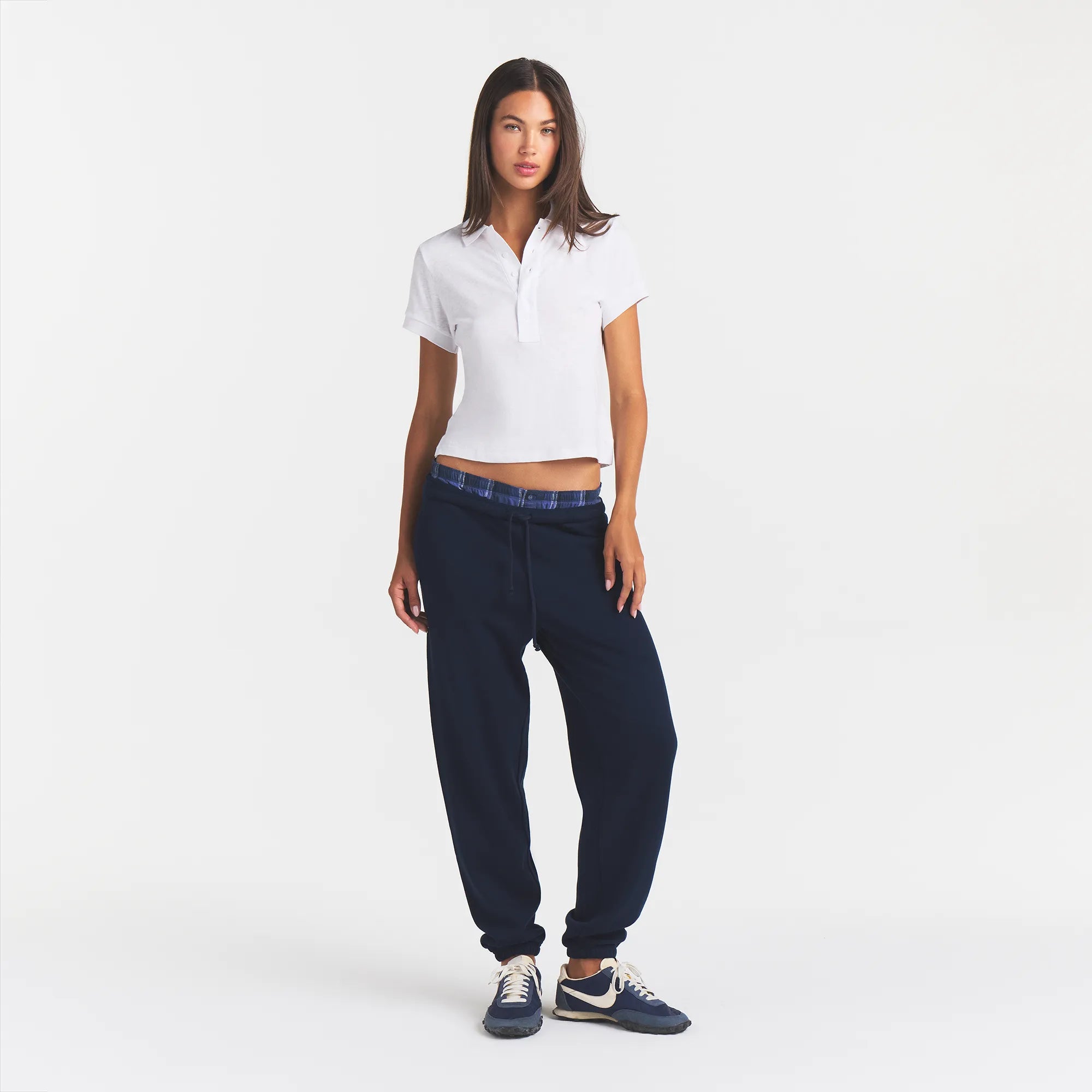 WORN IN JERSEY POLO | SNOW - Image 3