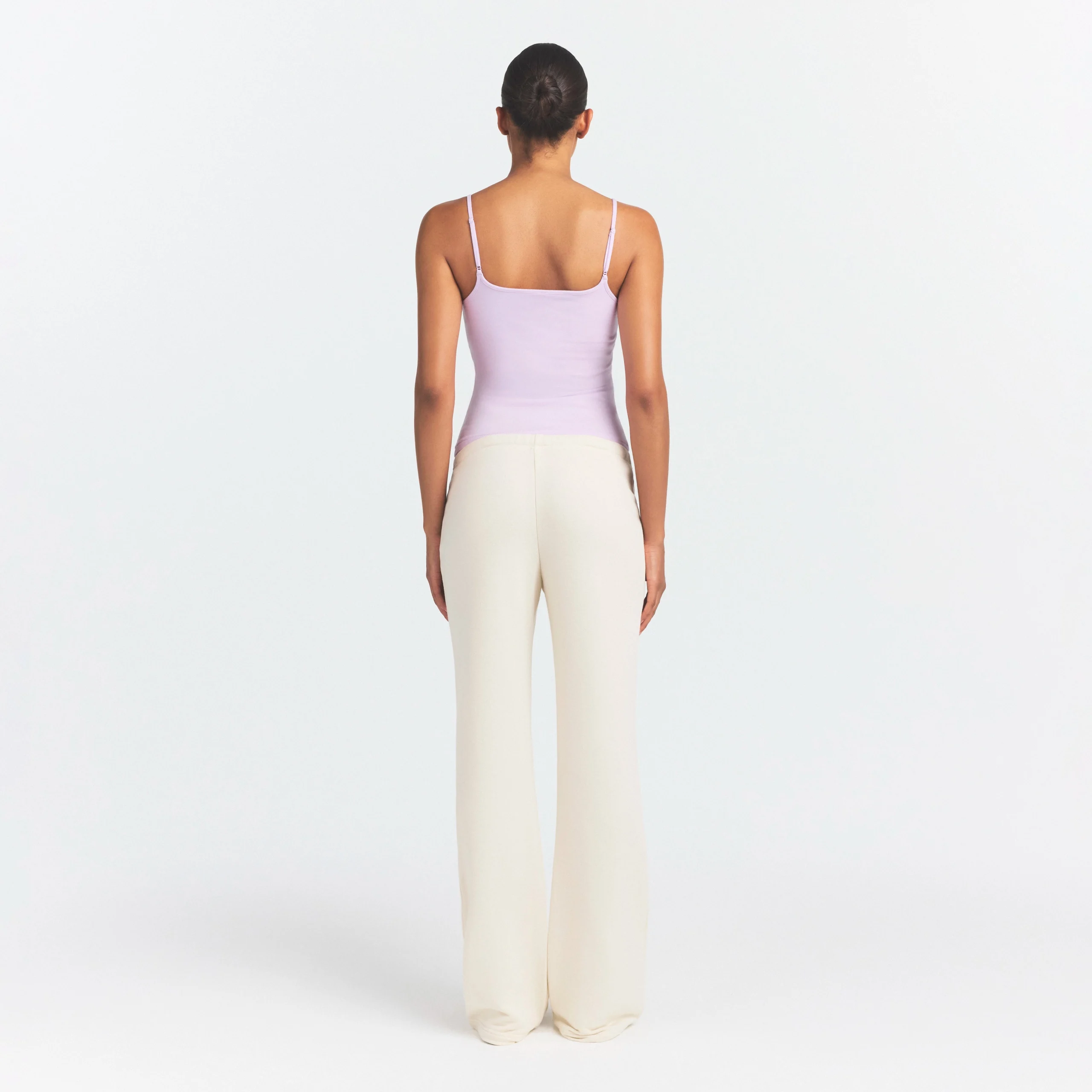 COTTON JERSEY SCOOP NECK CAMI | SUGAR PLUM - Image 4
