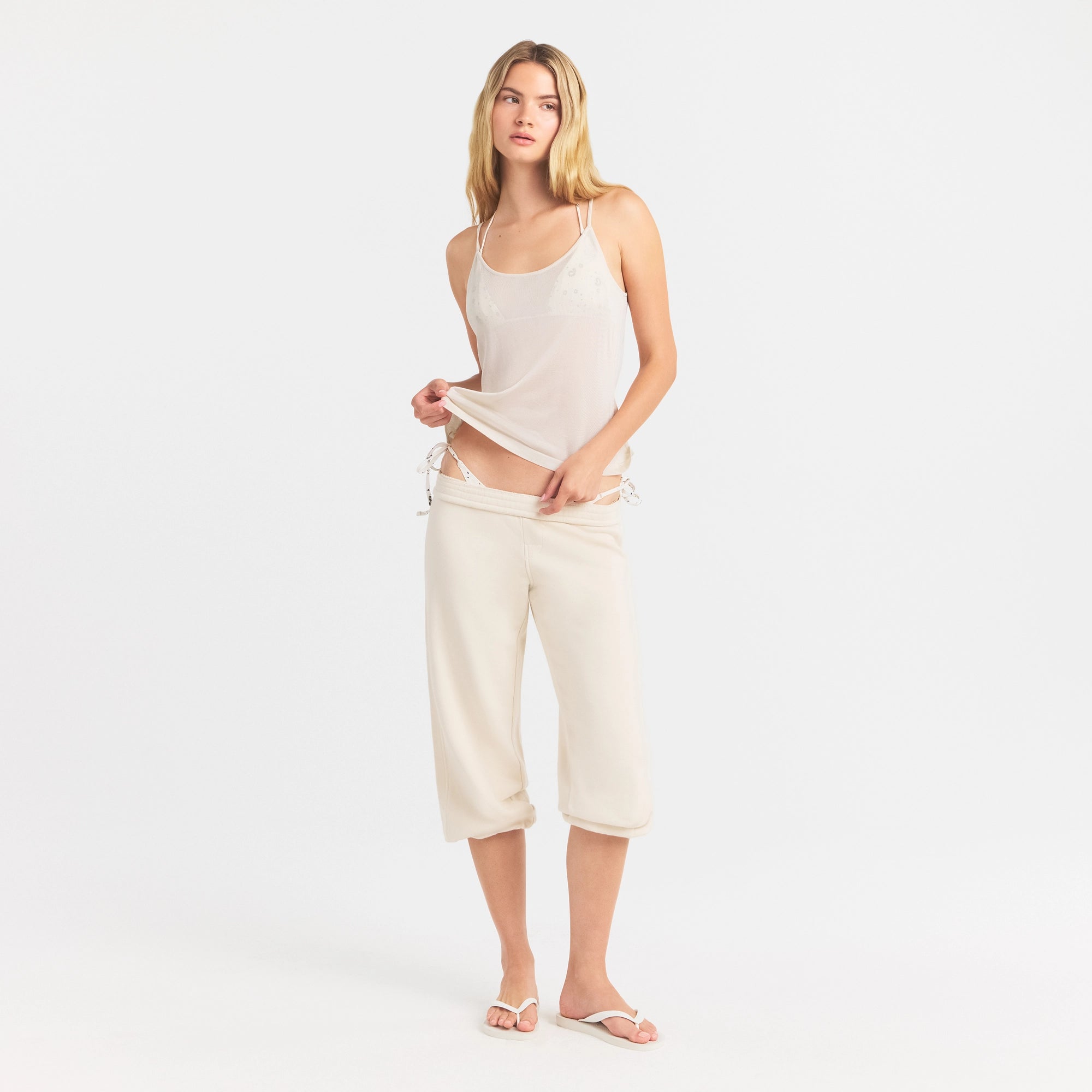 SLINKY KNIT CAMI | BUFF - Image 2