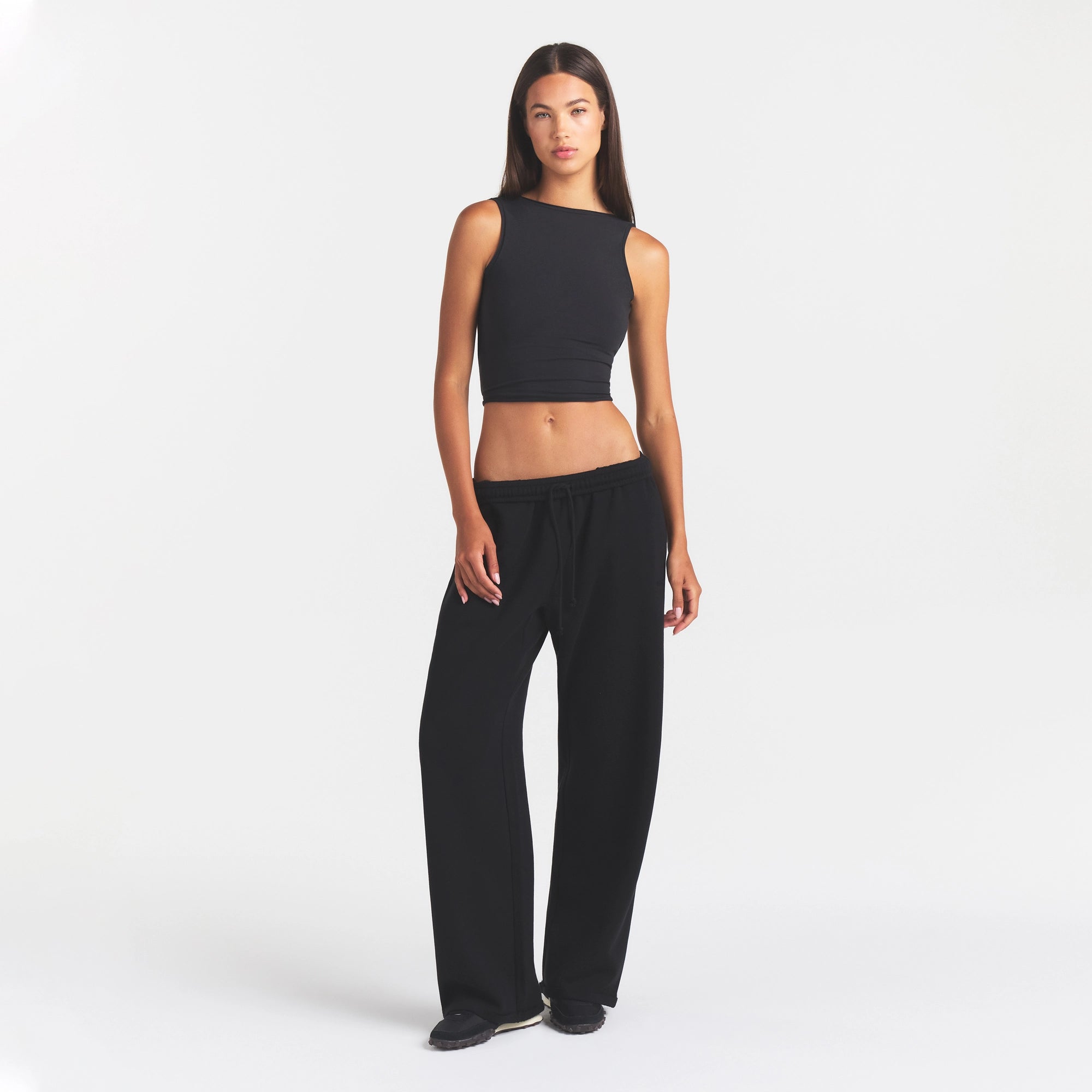 COTTON JERSEY TIE BACK TANK | SOOT - Image 2
