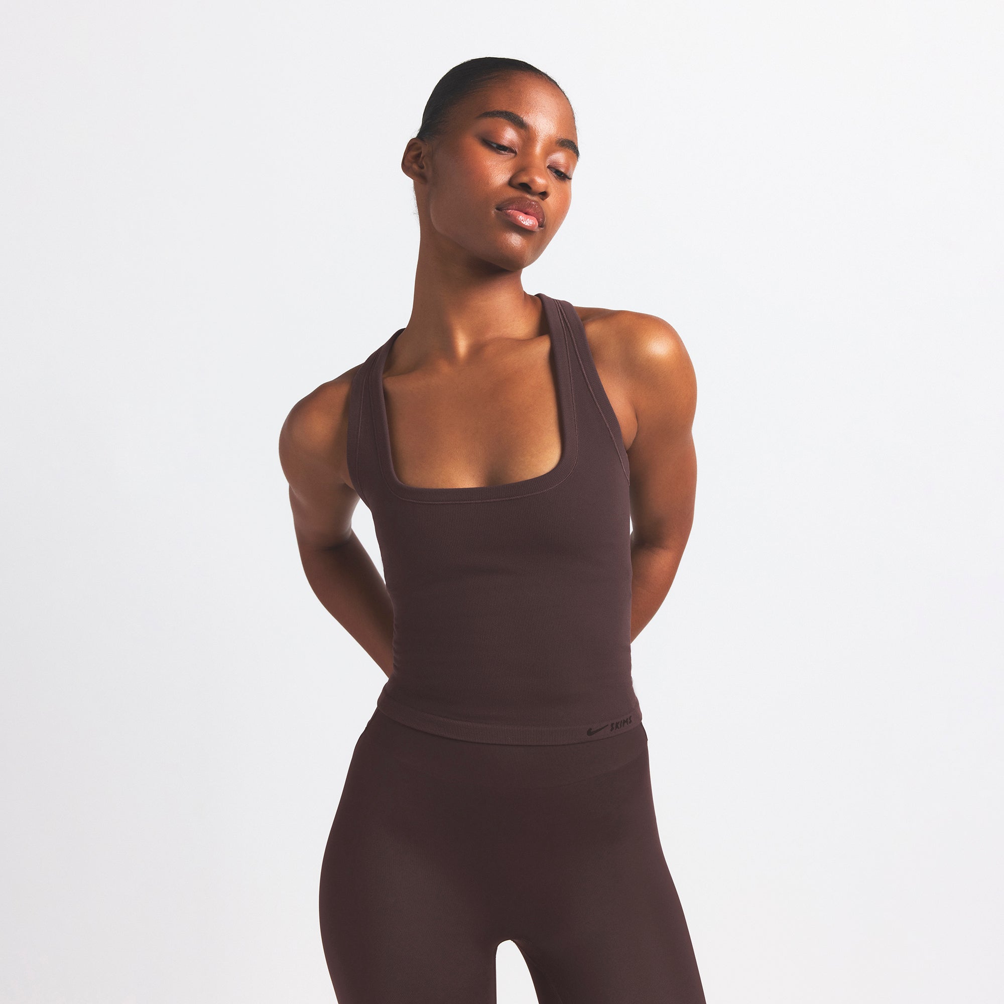 NikeSKIMS VINTAGE SEAMLESS RACERBACK TANK | PHOENIX - Image 3