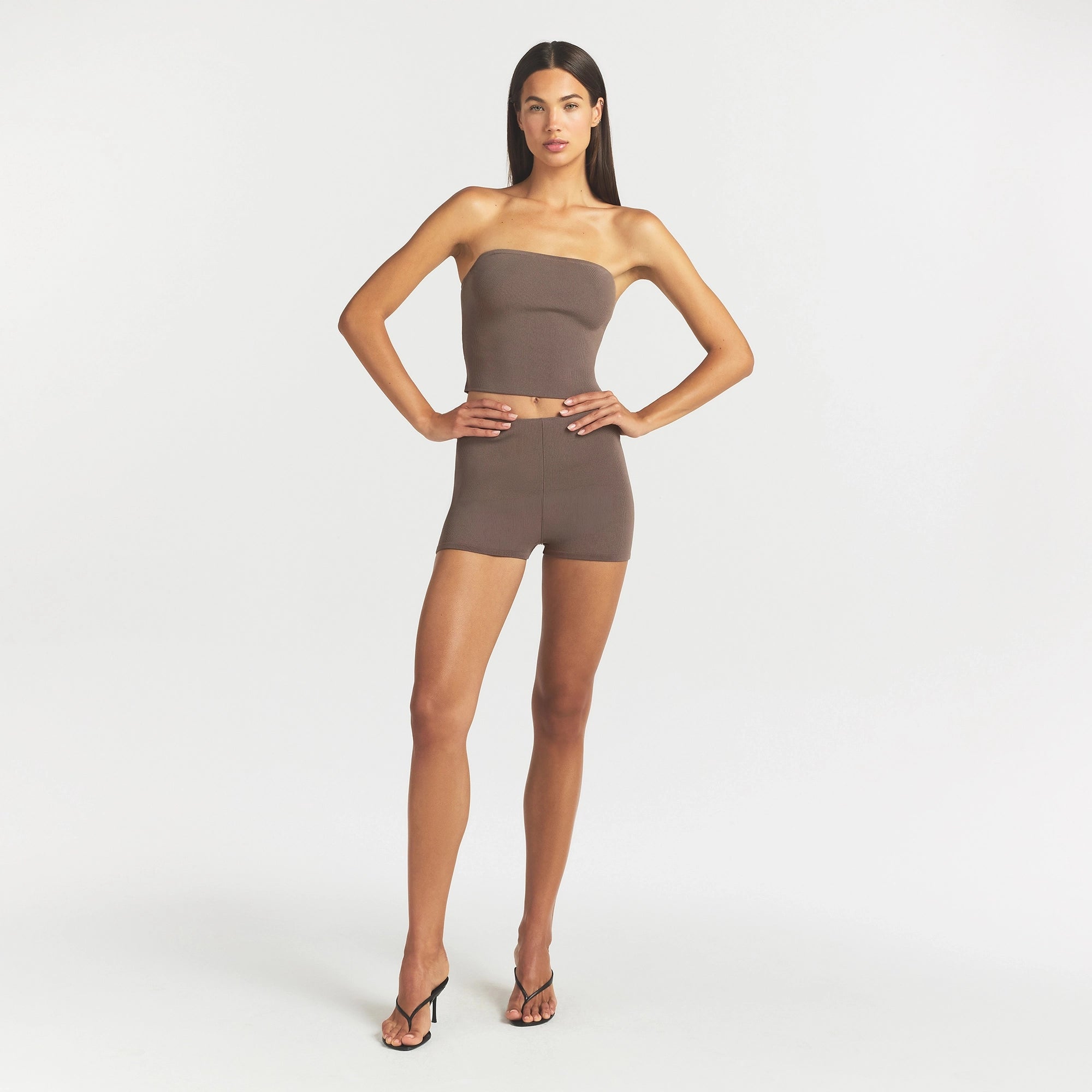 REFINED KNIT TUBE TOP | AMETHYST - Image 2