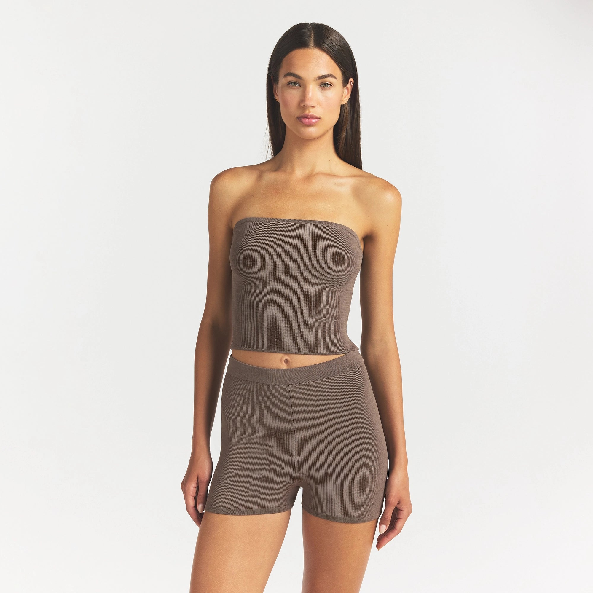 REFINED KNIT TUBE TOP | AMETHYST - Image 3