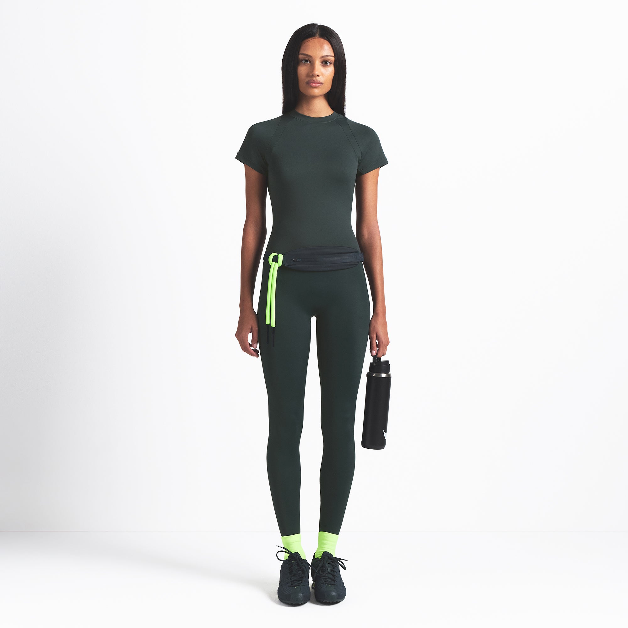 NikeSKIMS AIRY BABY T-SHIRT | DARK TEAL - Image 2
