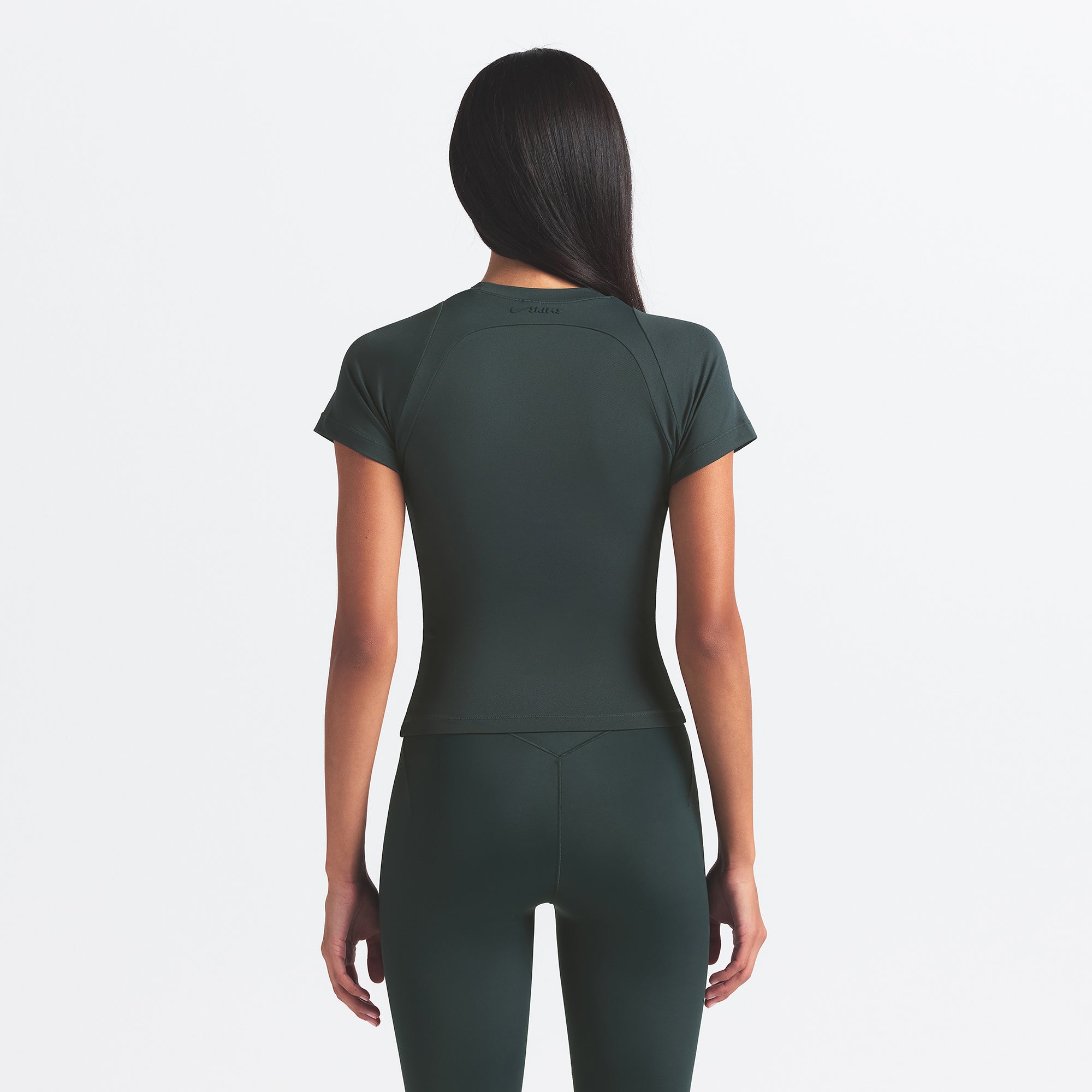 NikeSKIMS AIRY BABY T-SHIRT | DARK TEAL - Image 4