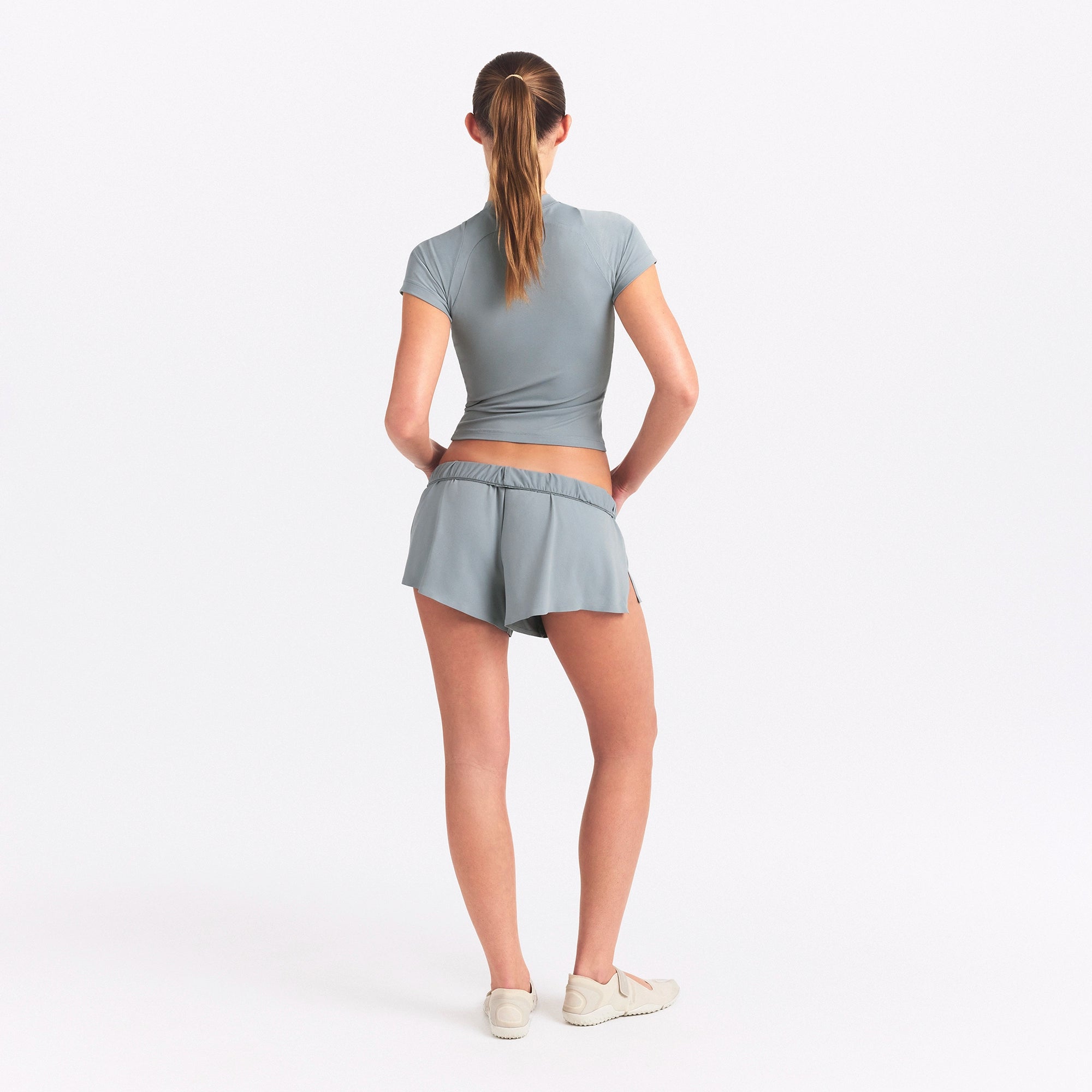 NikeSKIMS AIRY BABY T-SHIRT | WASHED PACIFIC - Image 5