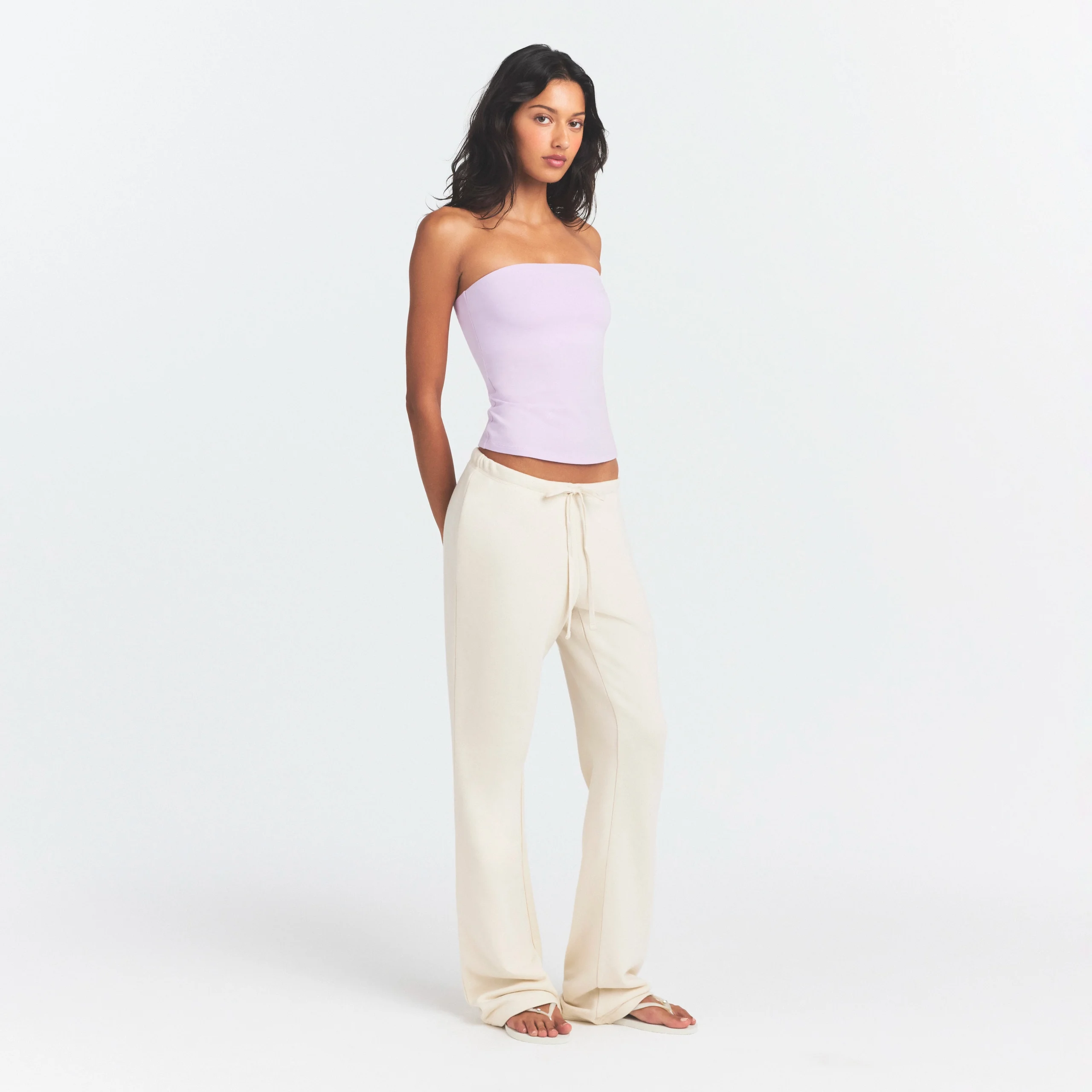 COTTON JERSEY TUBE TOP | SUGAR PLUM - Image 4