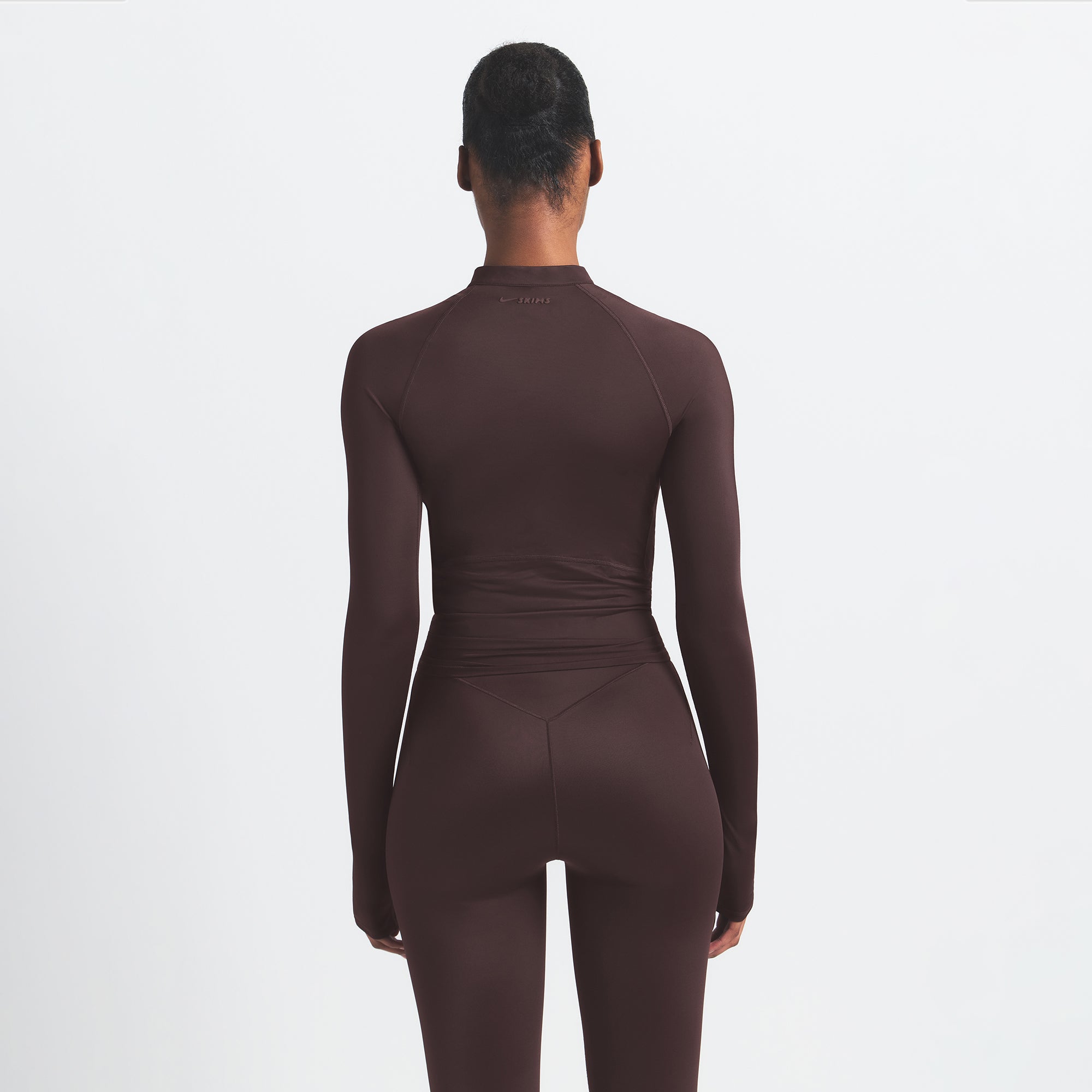 NikeSKIMS SHINE LONG SLEEVE HALF ZIP | PHOENIX - Image 4