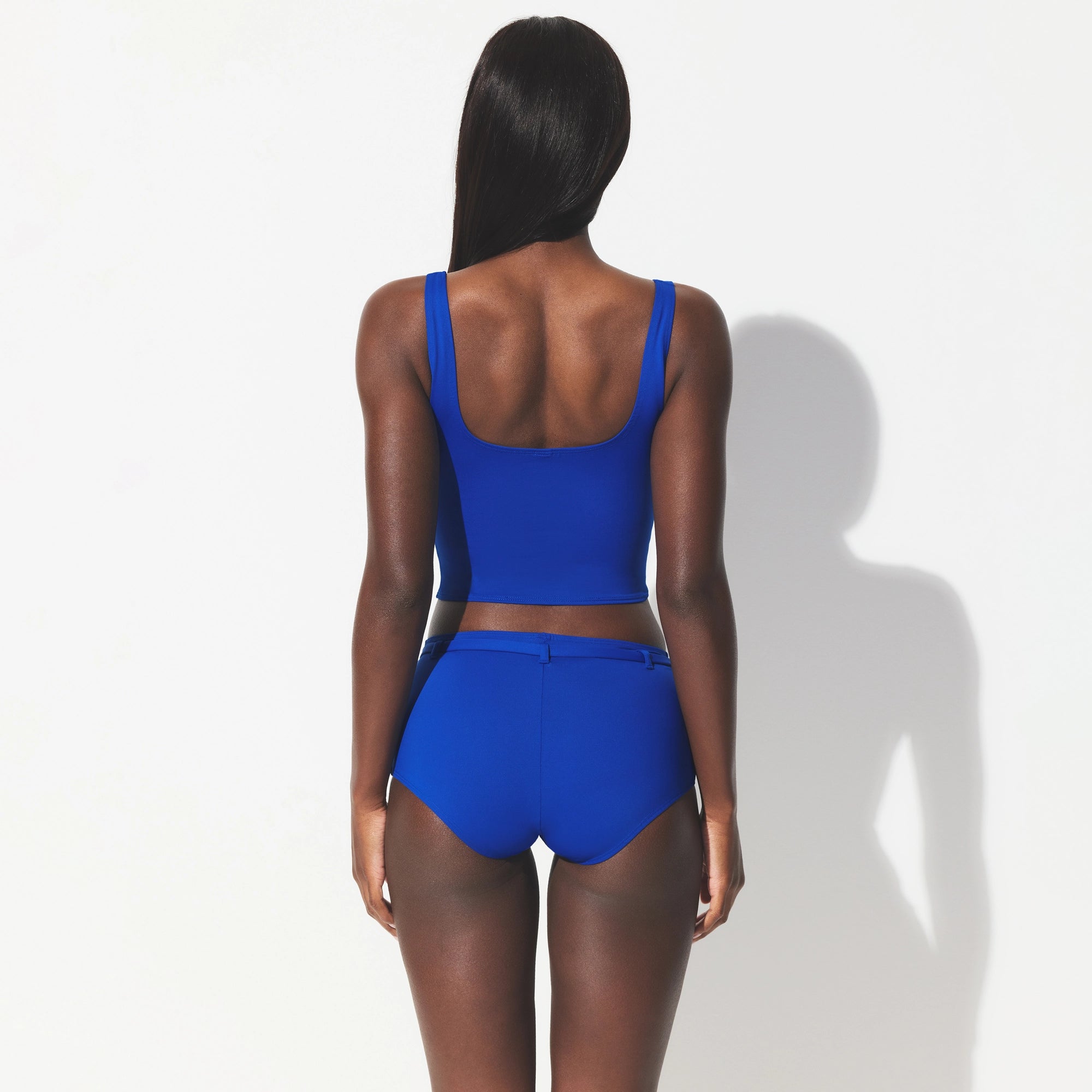 ICONIC SWIM TANK BIKINI TOP | COBALT - Image 4