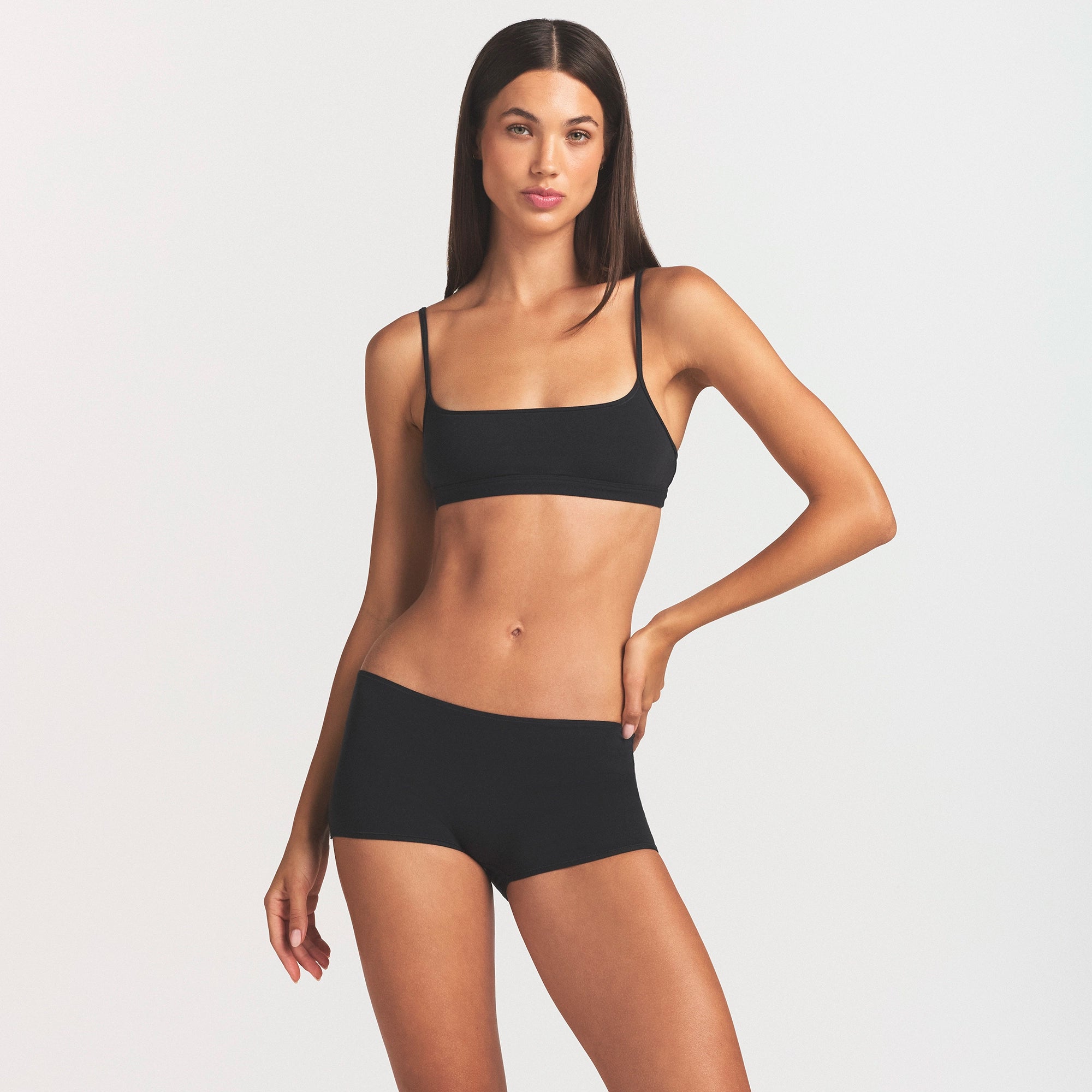 EVERYDAY COTTON BOY SHORT | ONYX - Image 5