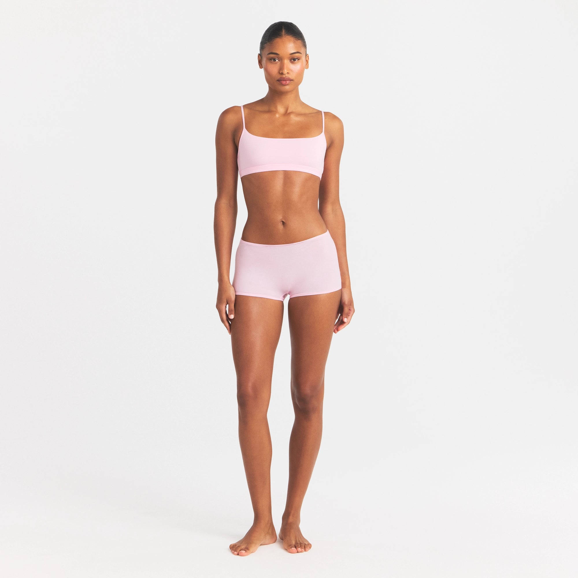 EVERYDAY COTTON BOY SHORT | PEONY - Image 2