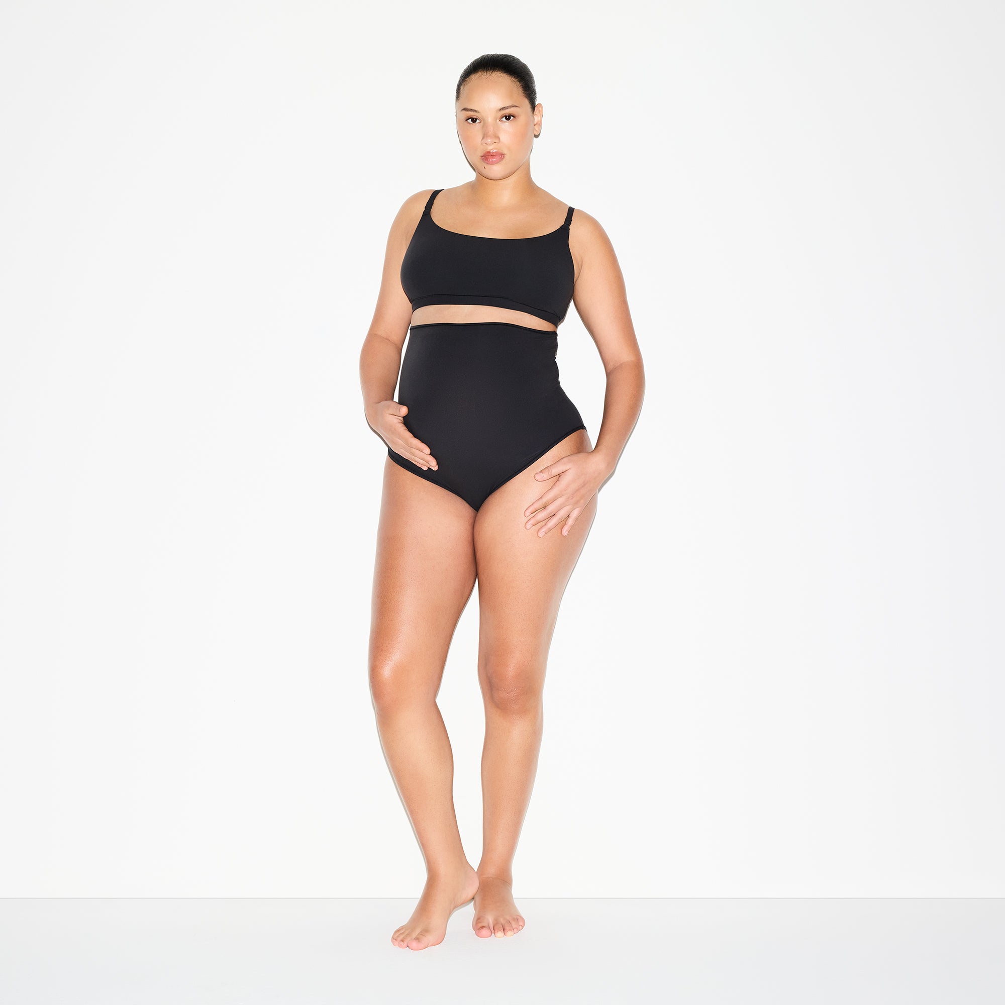 FITS EVERYBODY MATERNITY HIGH-WAISTED BRIEF 5-PACK | ONYX - Image 5