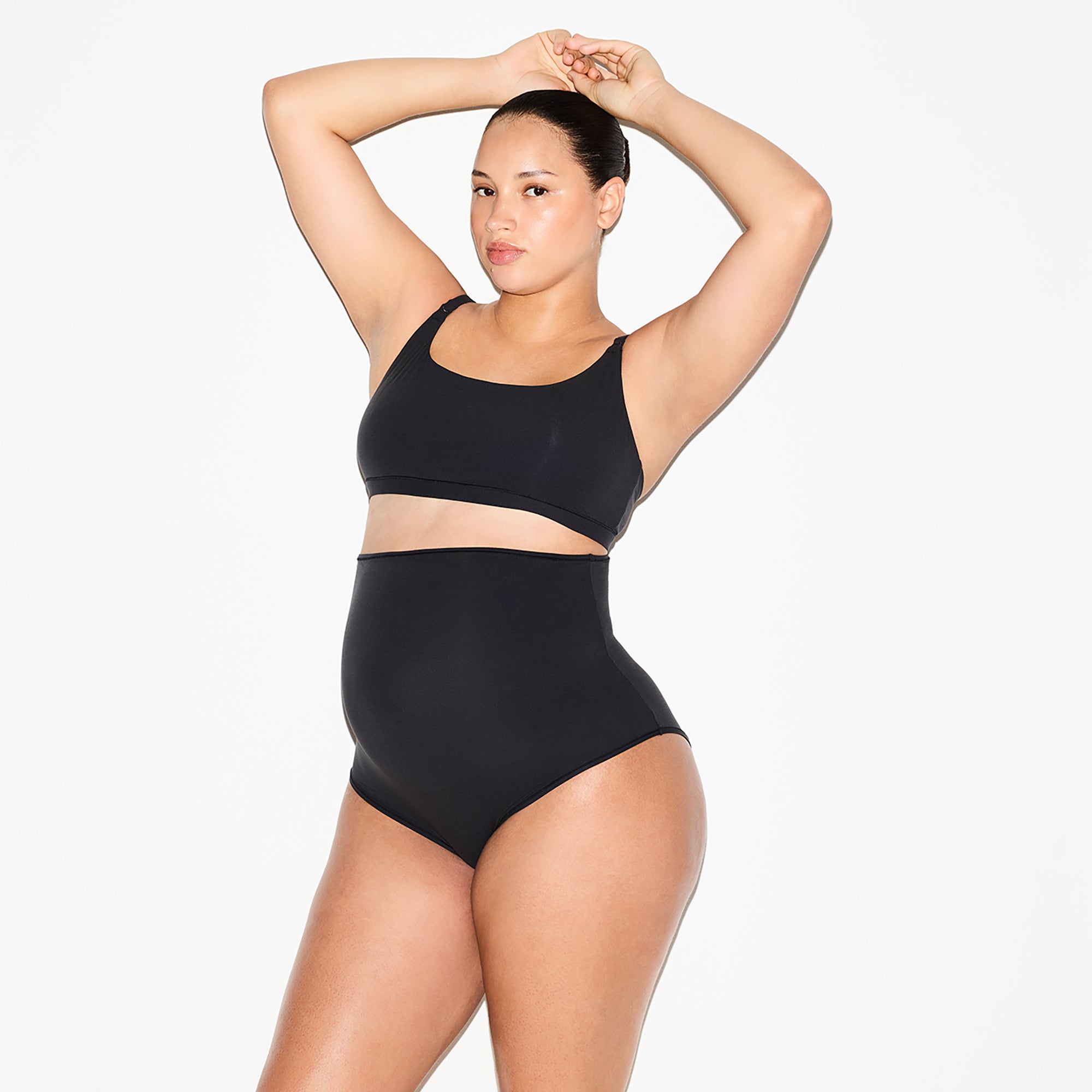 FITS EVERYBODY MATERNITY HIGH-WAISTED BRIEF 5-PACK | ONYX - Image 2