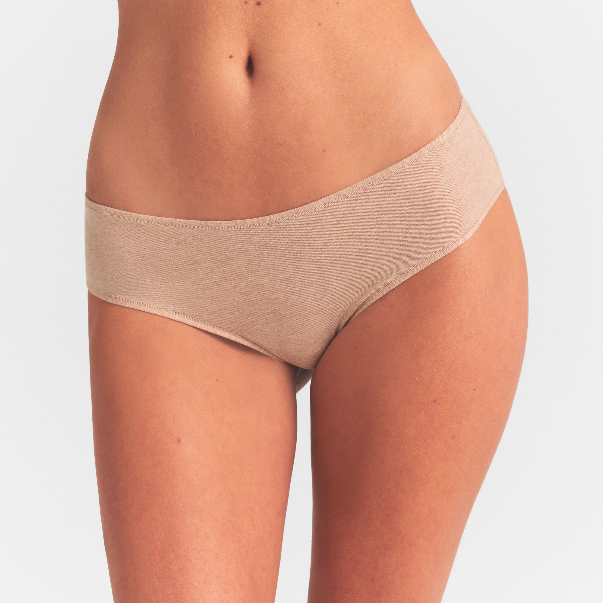 EVERYDAY COTTON HIPSTER | CLAY HEATHER - Image 3